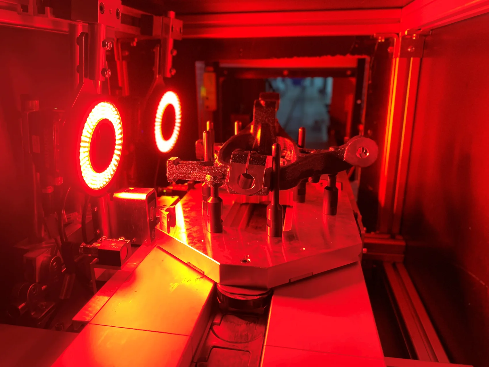 Illuminazione, controllo qualità e processo